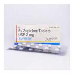 Zunestar - Eszopiclone Tablet - 2-mg - 180
